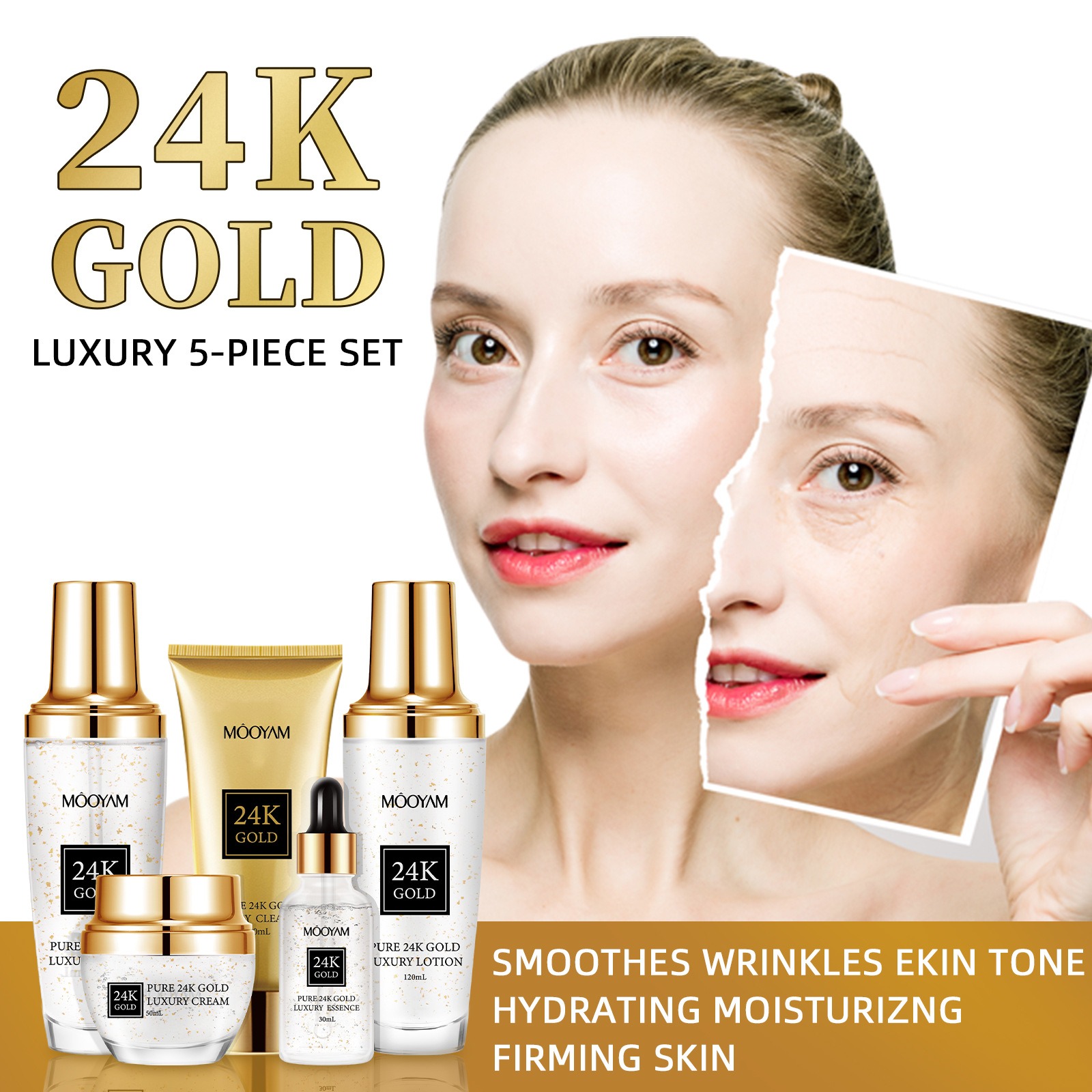 Ensemble hydratant de luxe en  - Luxury Skincare Moisturizer avis et prix