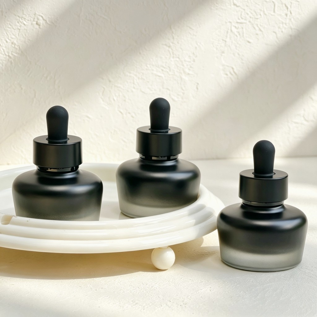 Flacon compte-gouttes en verre - Luxury Skincare Serum avis et prix