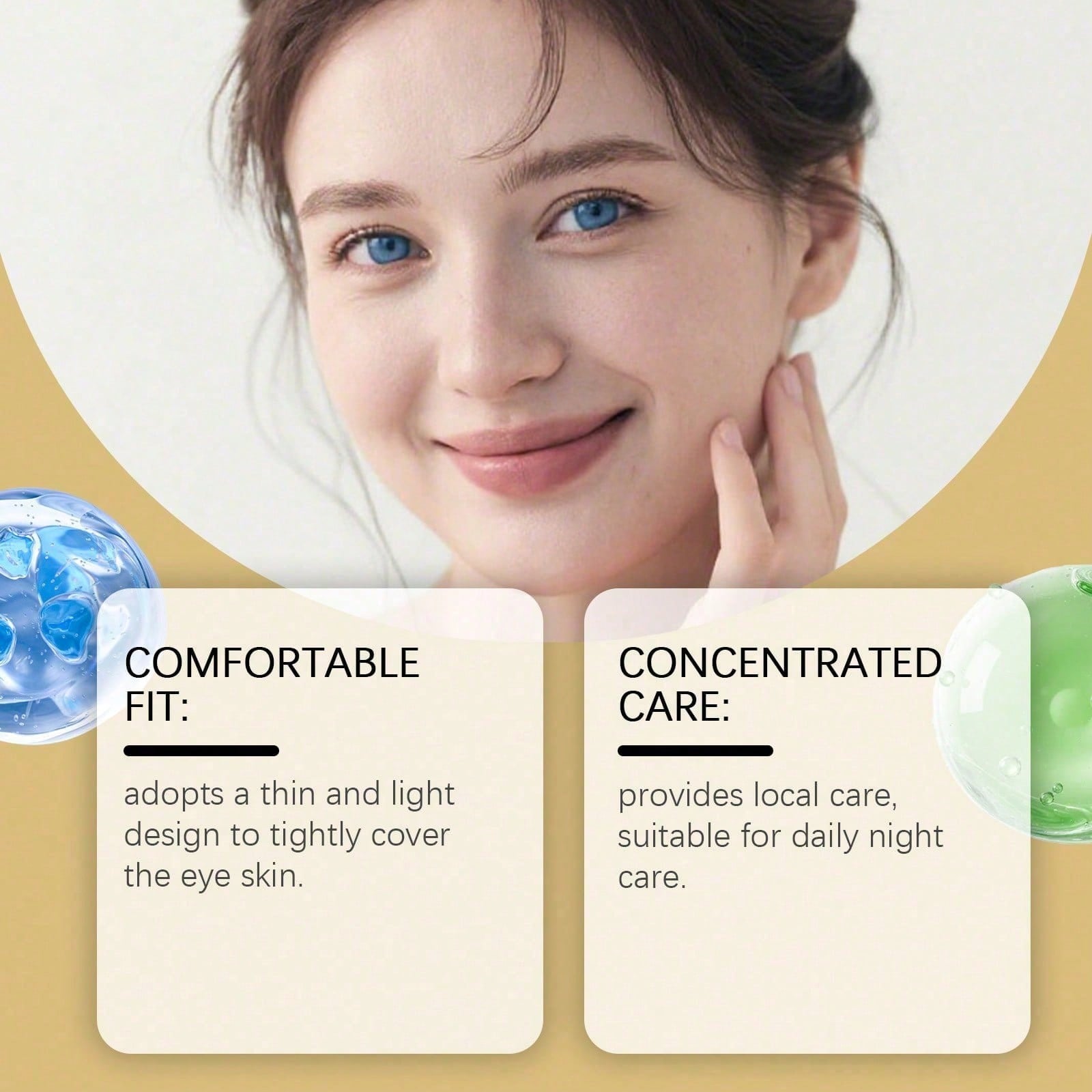 Masque pour les yeux en or 24  - Luxury Skincare Moisturizer avis et prix
